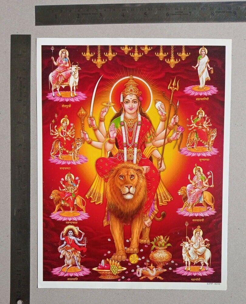Durga Maa Avatars Nav Nine Poster Inch Normal
