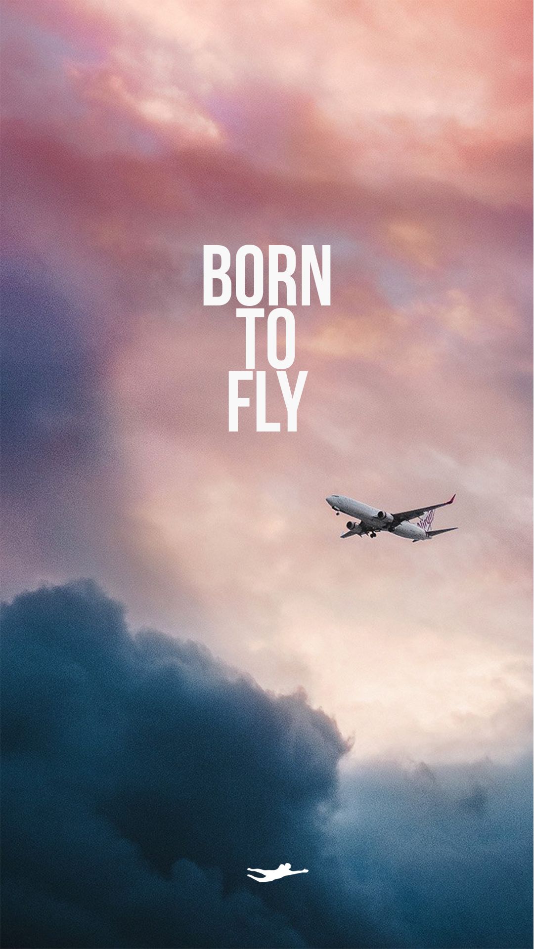 Born To Fly Goalkeeper Lifestyle Airplane Wallpaper
