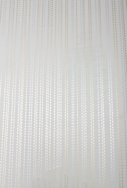 Gold And Silver Wallpaper Beaded Curtain