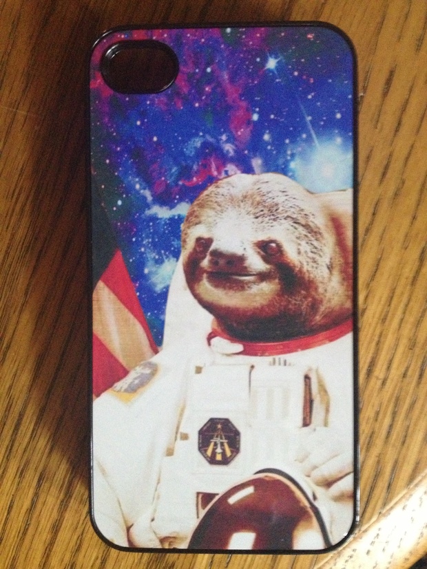 Astronaut Sloth Phone Case Astronauts Always Win Jpg