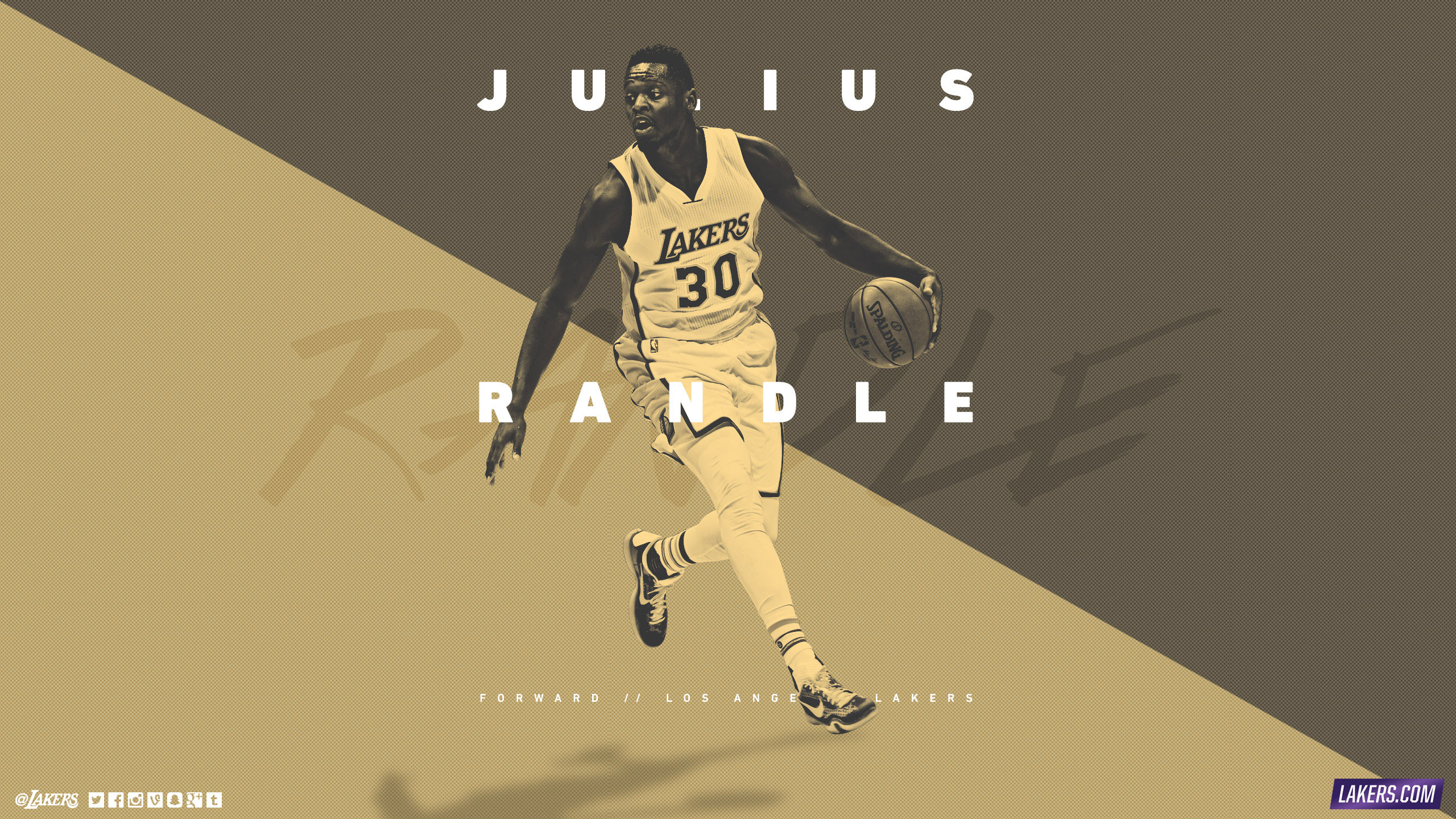 Julius Randle La Lakers Wallpaper Basketball