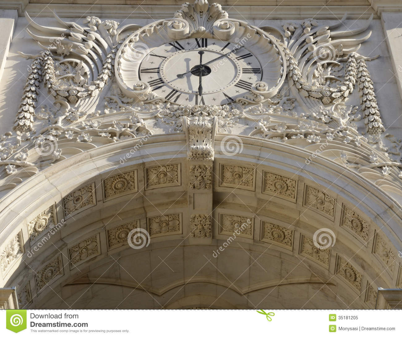 Arch In Merce Square Lisbonportugal HD Walls Find Wallpaper