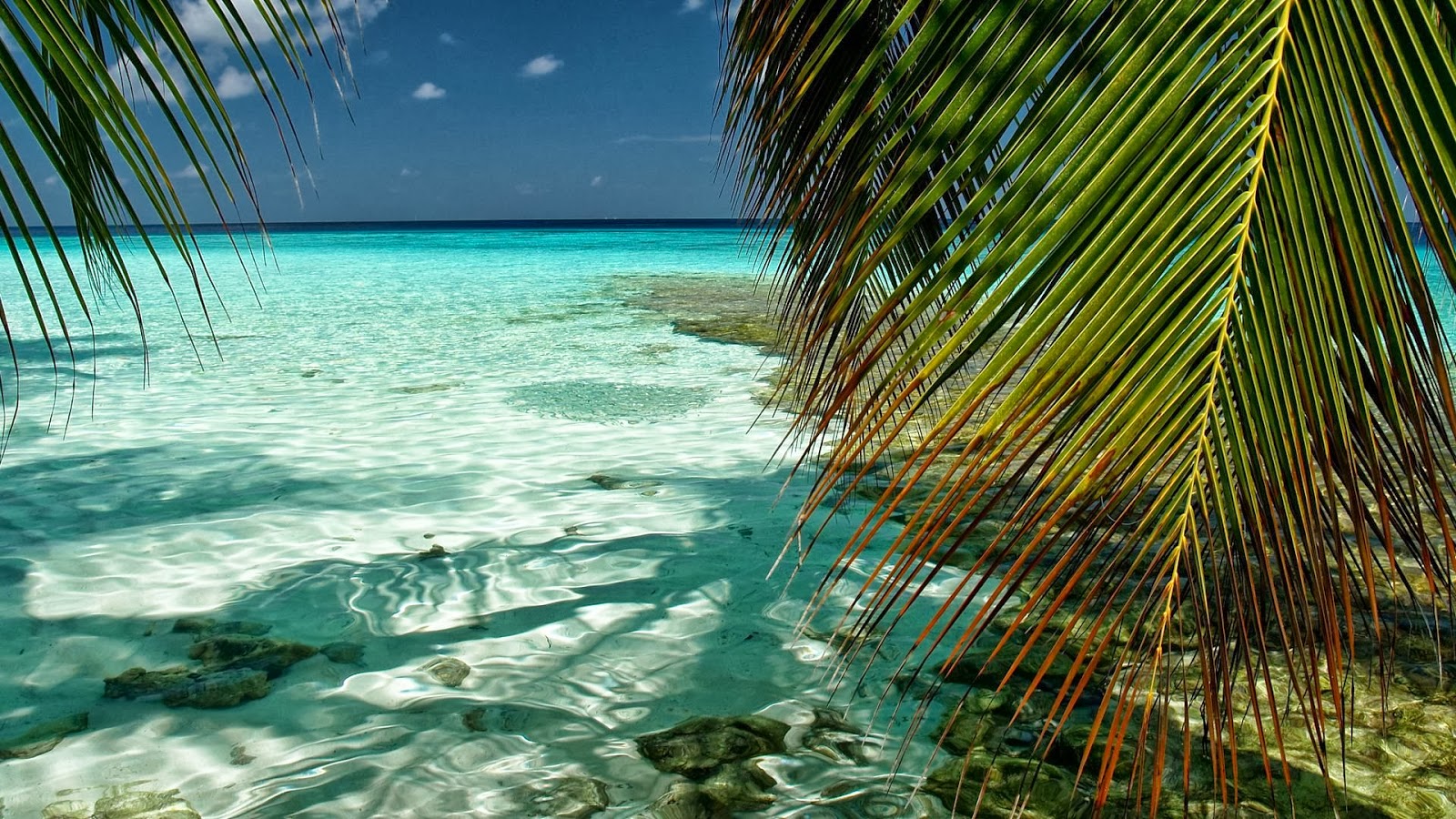 Paradise Maldives Full HD Desktop Wallpaper 1080p