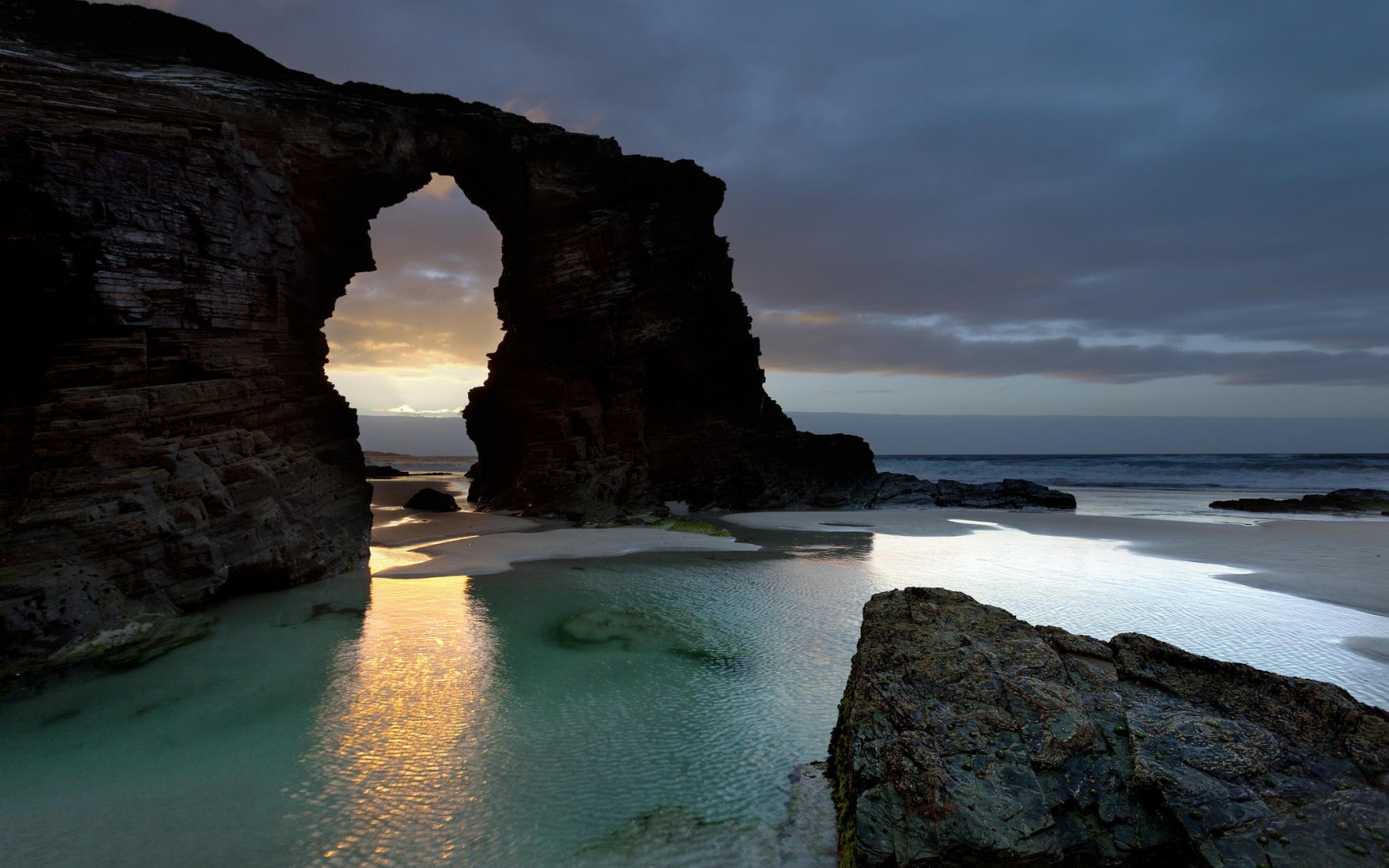 Ocean Sunrise Wallpaper HD Desktop Imagebank Biz