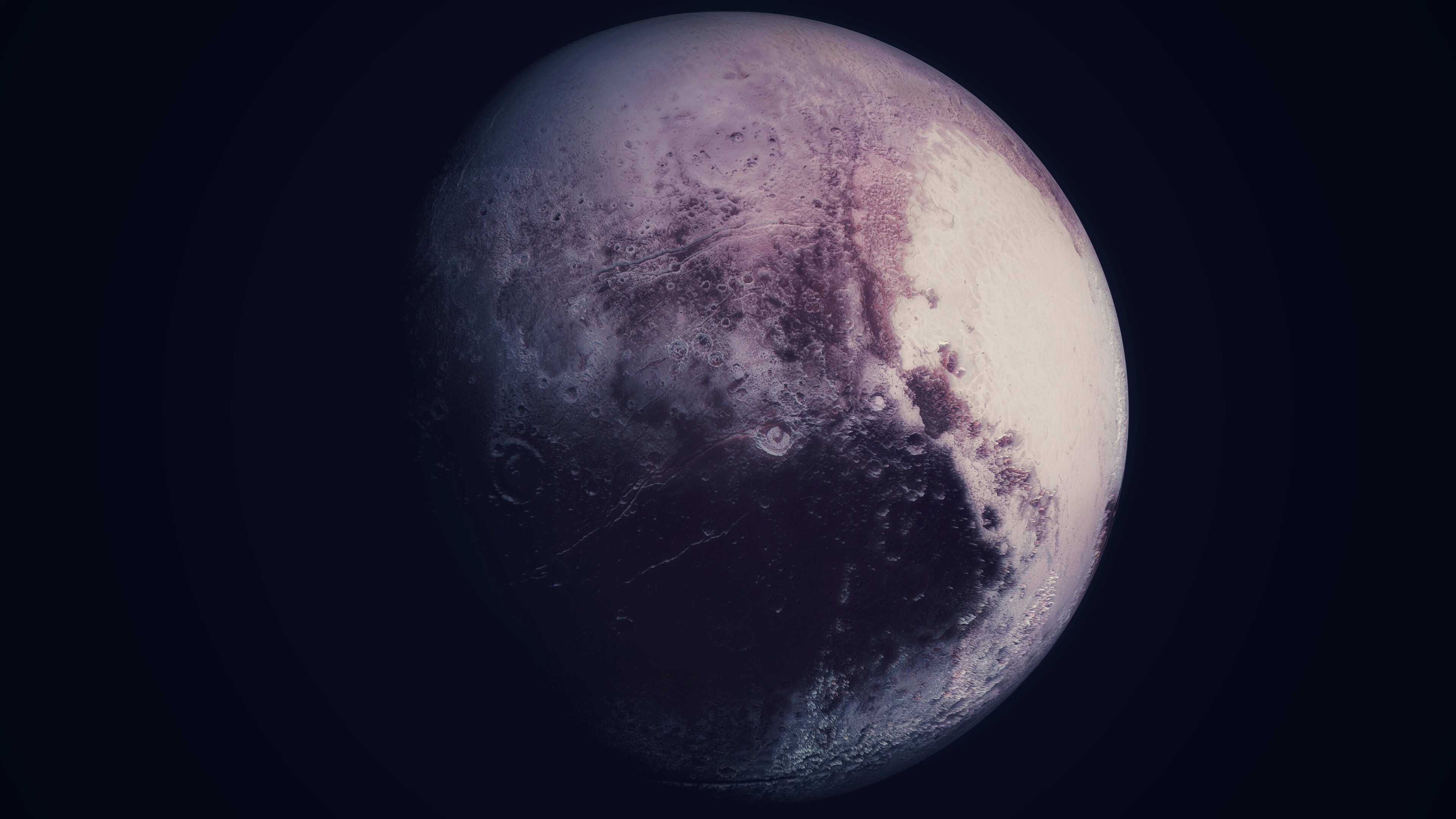 Desktop 4k Pluto Background Wallpaper