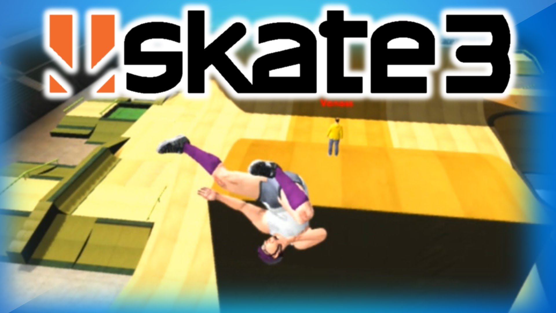 Skate Funny Moments Chicken Dance Kung Fu Fighting Happy