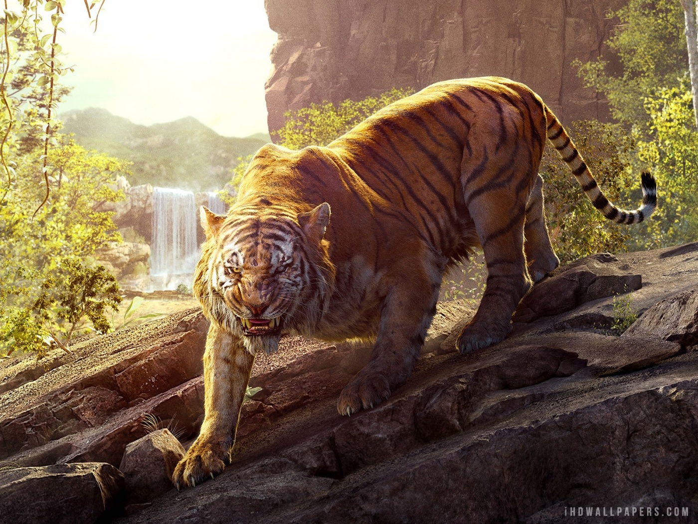 Shere Khan The Jungle Book 2016 HD Wallpaper   iHD Wallpapers