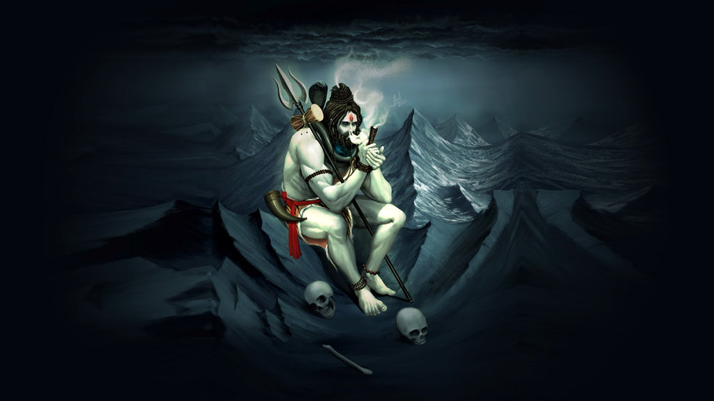 Lord Shiva Smoking Wallpaper S