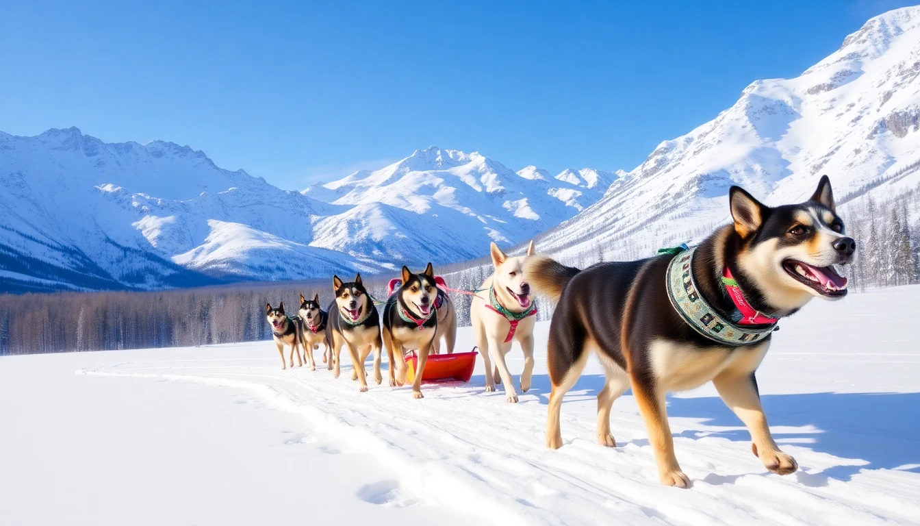 Sled Dogs Wallpaper