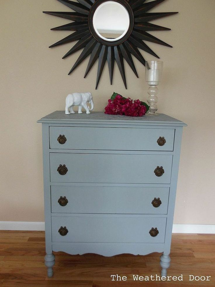 Use Paintable Wallpaper To Cover Ruined Furniture Tops