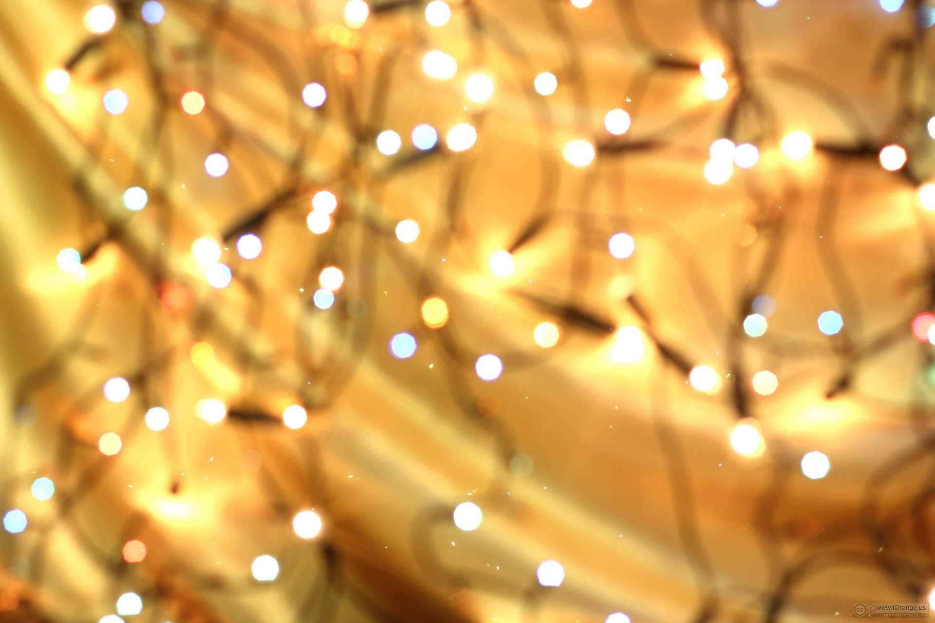 Christmas Lights Aesthetic Wallpaper