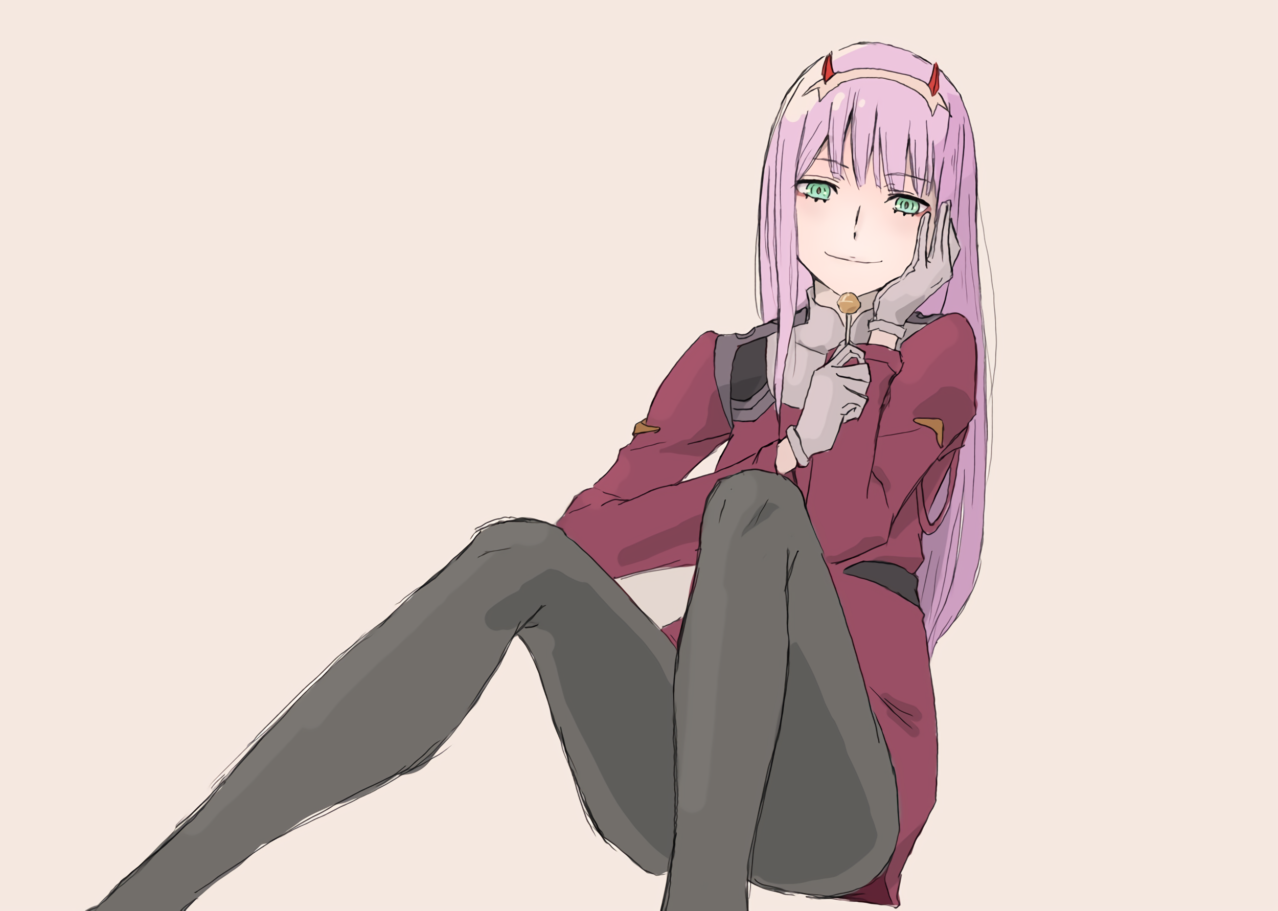 Zero Two Full HD Wallpaper and Background Image
