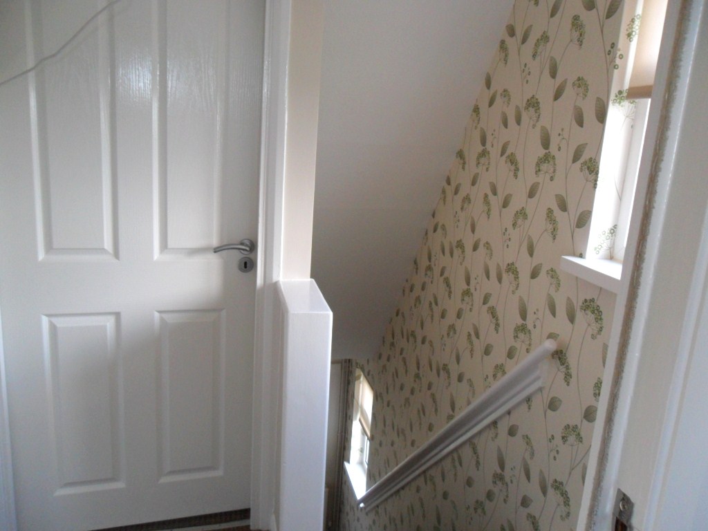 Wallpapering A Hall Landing And Stairs Painting Redesignhome Info