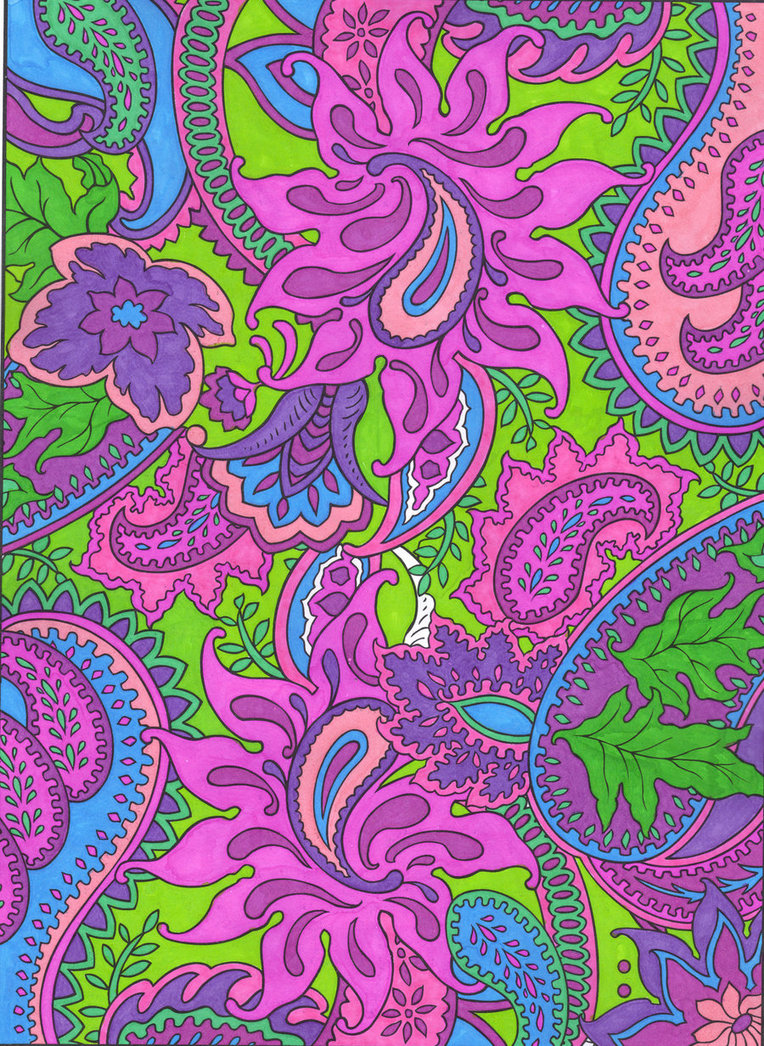 [46+] Pink Paisley Wallpaper on WallpaperSafari