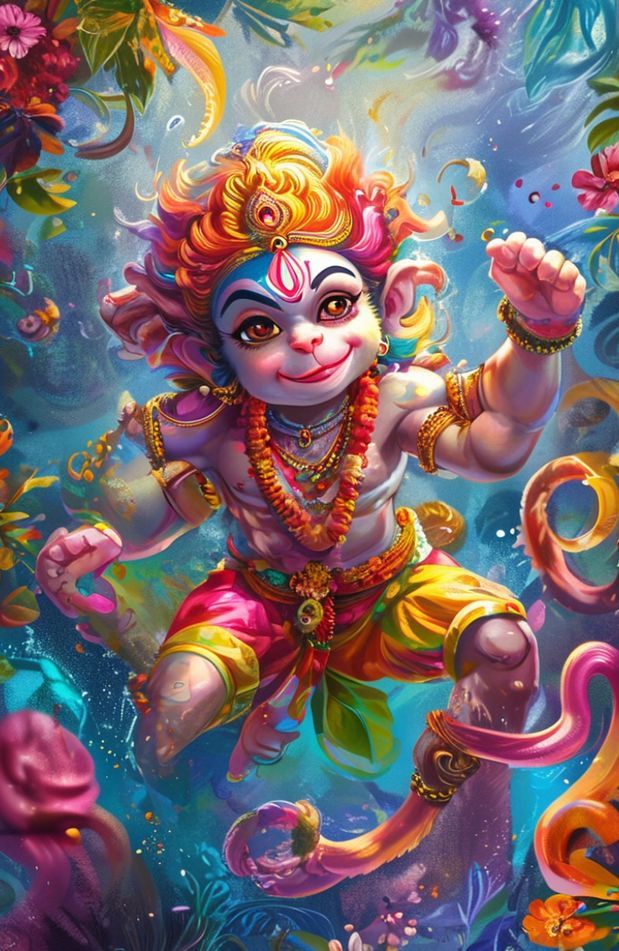 Baby Hanuman Wallpaper