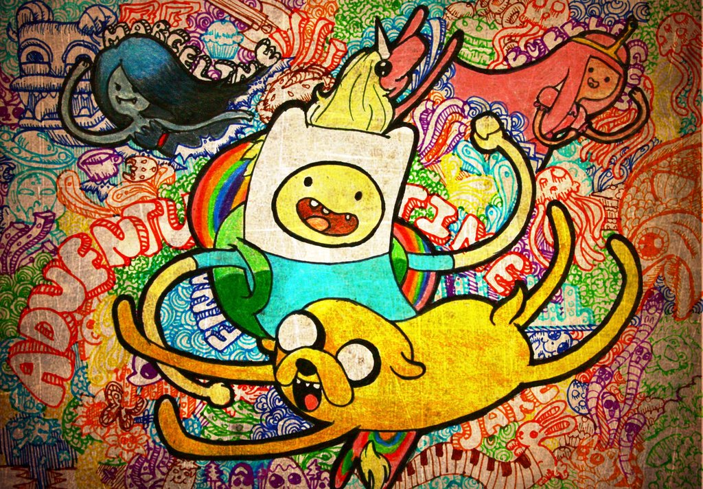 adventure time wallpaper by Mainerva on