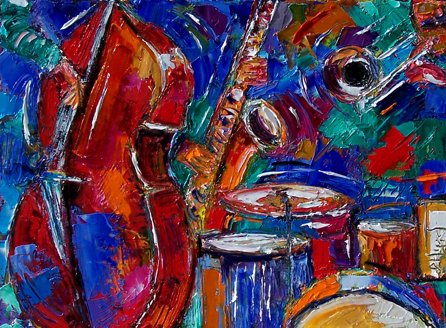 Debra Hurd Original Paintings And Jazz Art