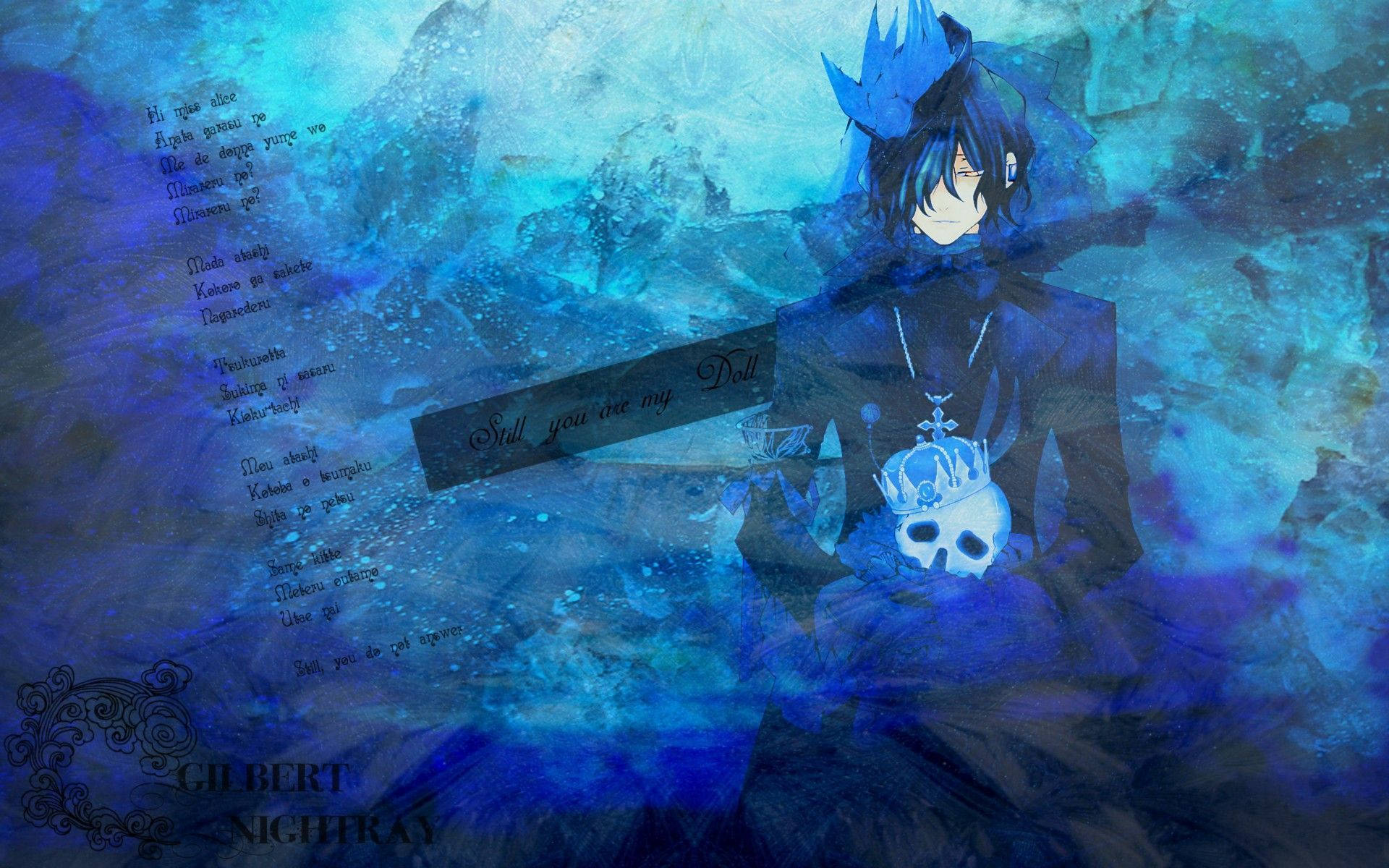 Blue Anime Wallpaper