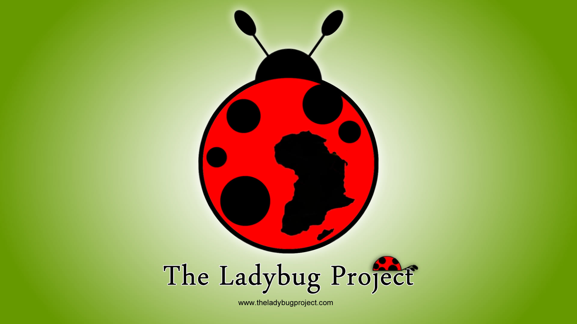 Project Wallpaper Desktop Ladybug Green