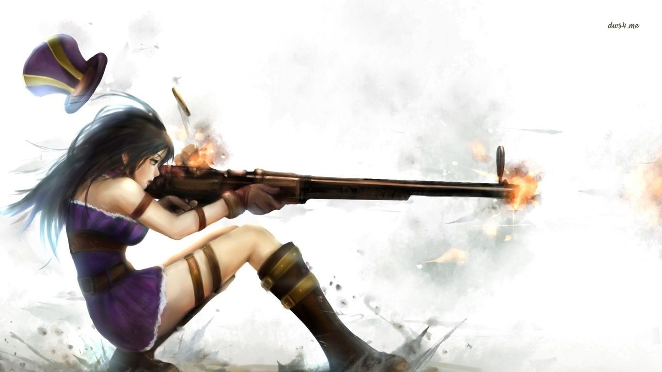 Caitlyn League Of Legends Wallpaper Game