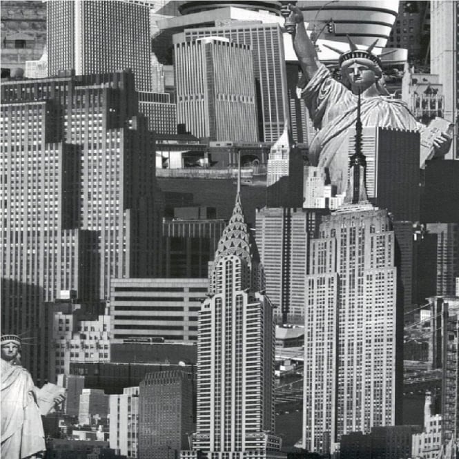 Wallpaper Muriva New York Cityscape