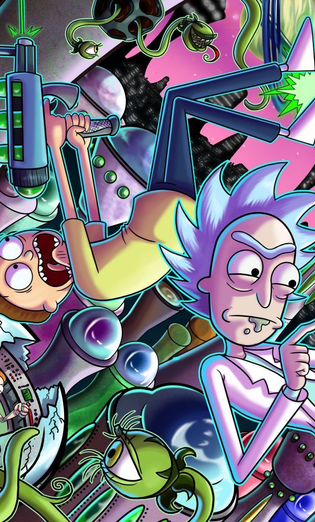 Rick And Morty Wallpaper For Mobile Phone Tablet Desktop Computer