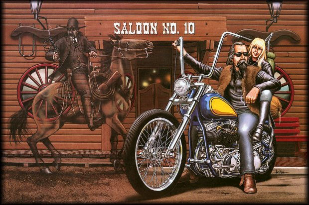 Space G S Collection Motorcycles David Mann Art Multimedia Gallery