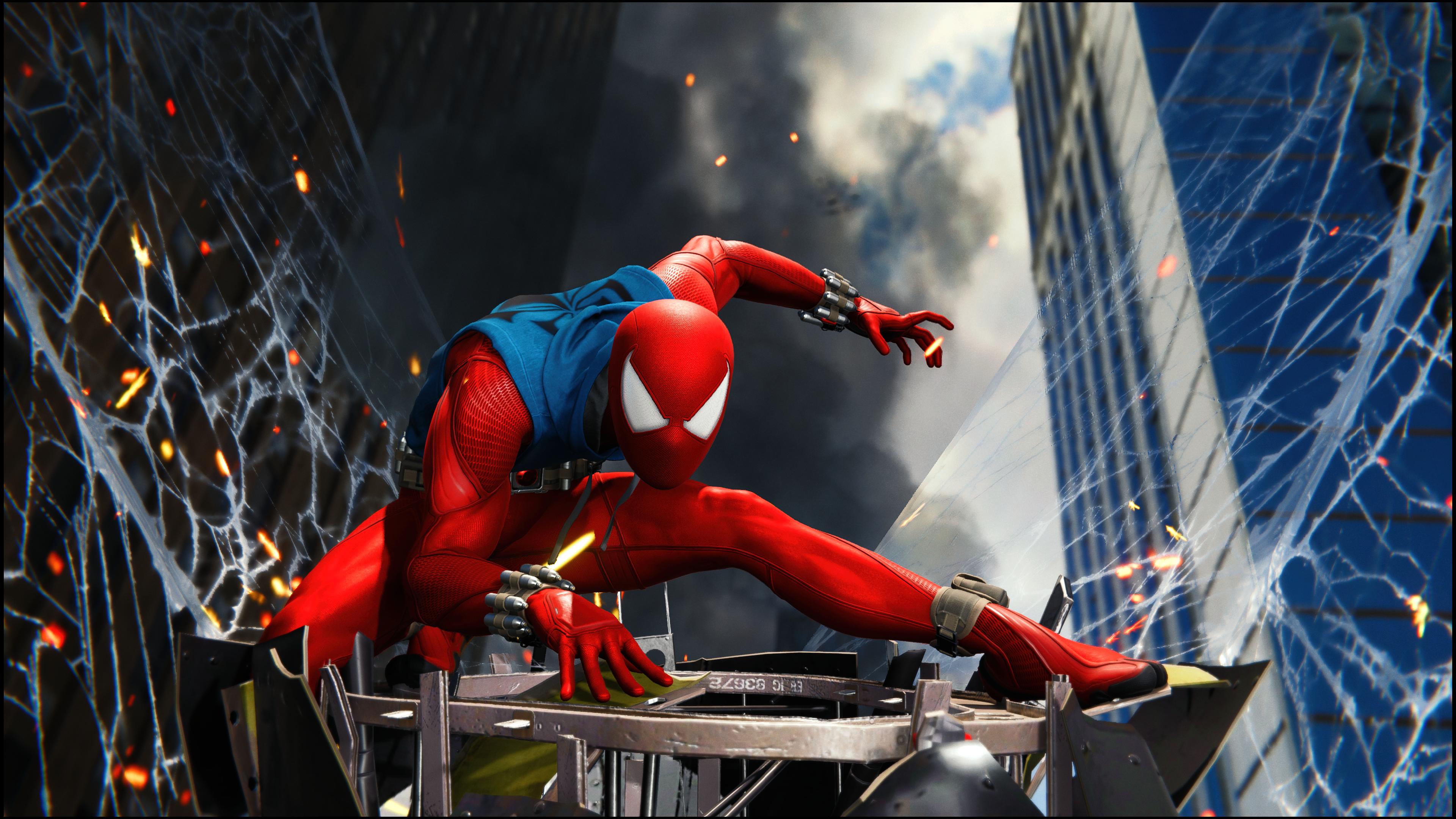 Scarlet Spider Wallpaper