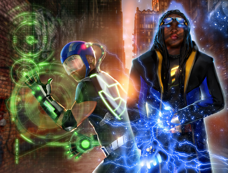 Static Shock By Mystic Oracle