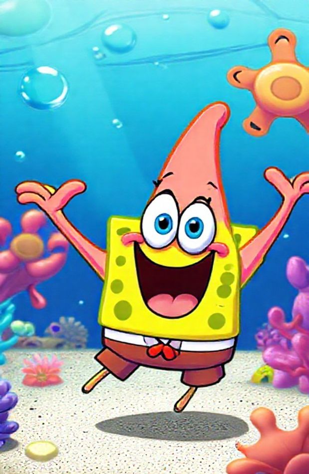 Surprised Patrick Wallpaper