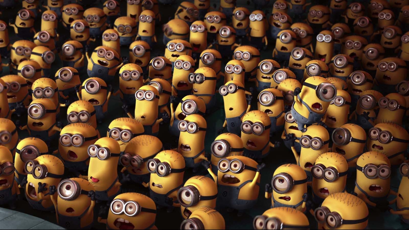 Holiday Ice Cream Minions Despicable Me Wallpaper