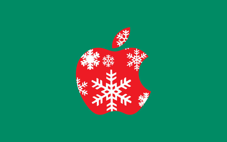 Sfondi Natalizi Apple.48 Apple Christmas Wallpaper For Desktop On Wallpapersafari