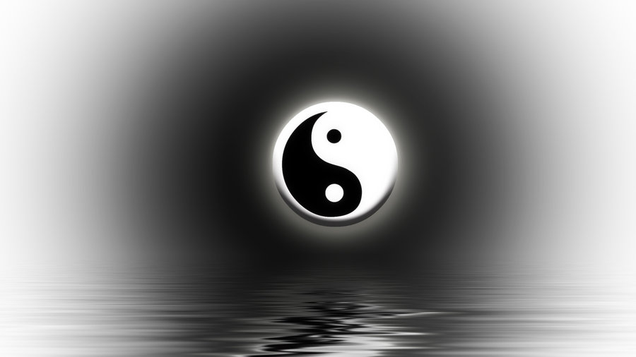 Yin Yang Wallpaper by ScarlettRandomQueen on deviantART