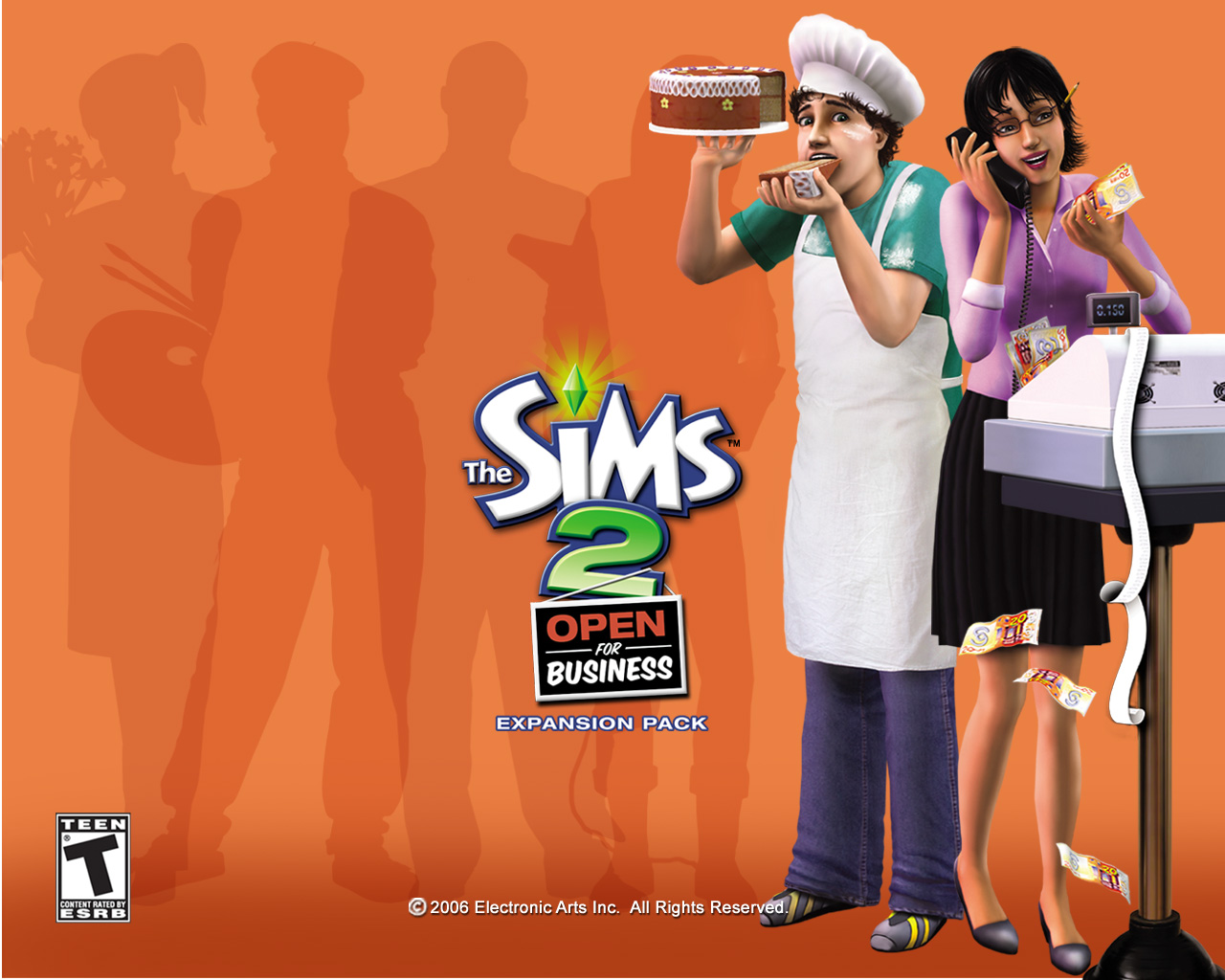 Sims On Work Open For Business Wallpaper Gallery Best