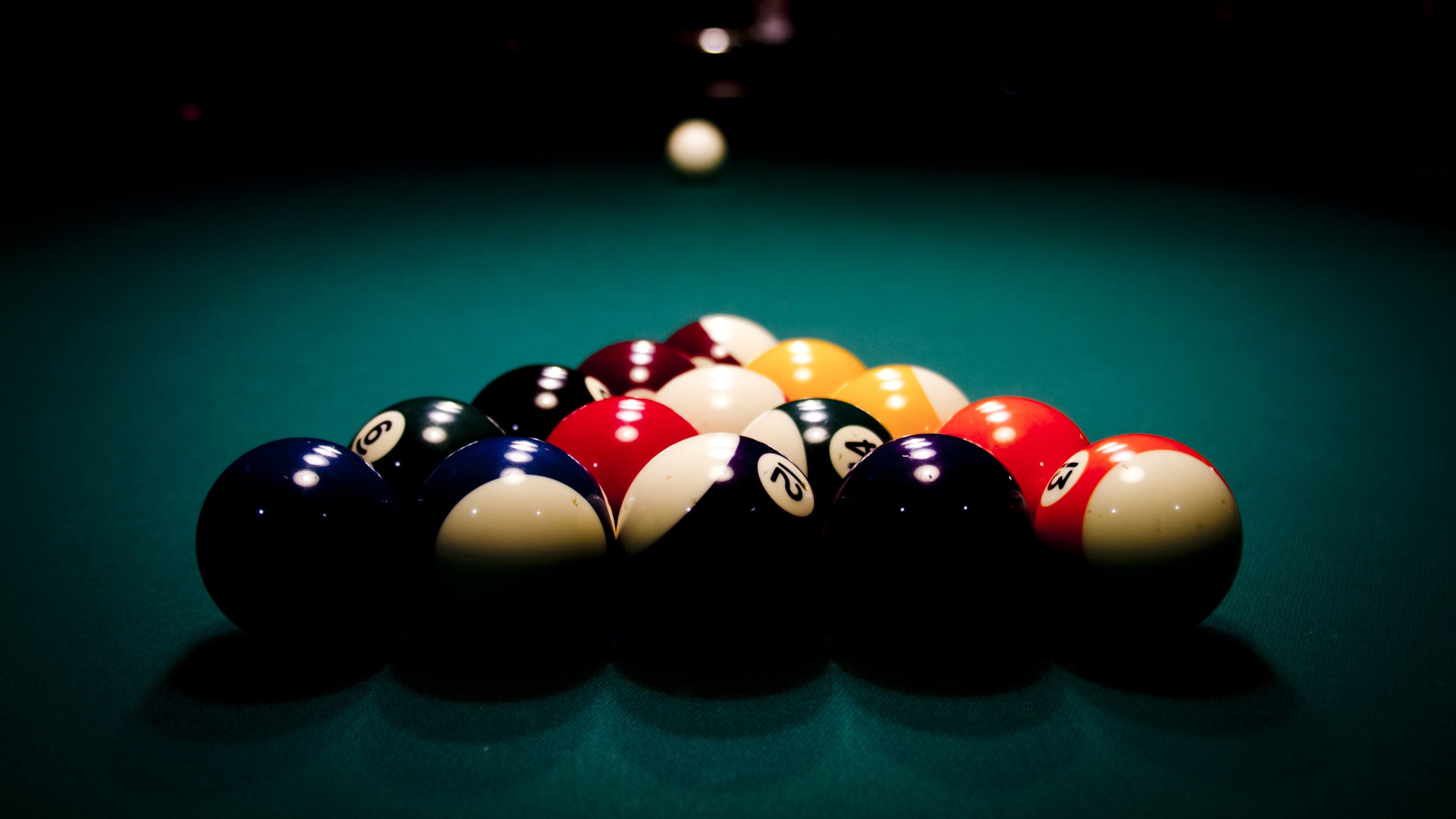 Billard Balls HD Sports 4k Wallpaper Image Photos And Picture
