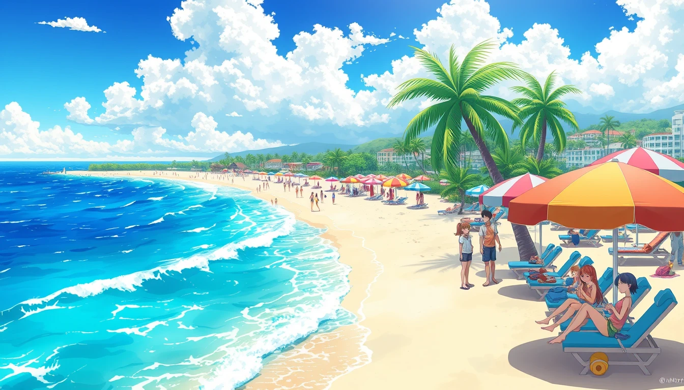 Anime Beach Wallpaper