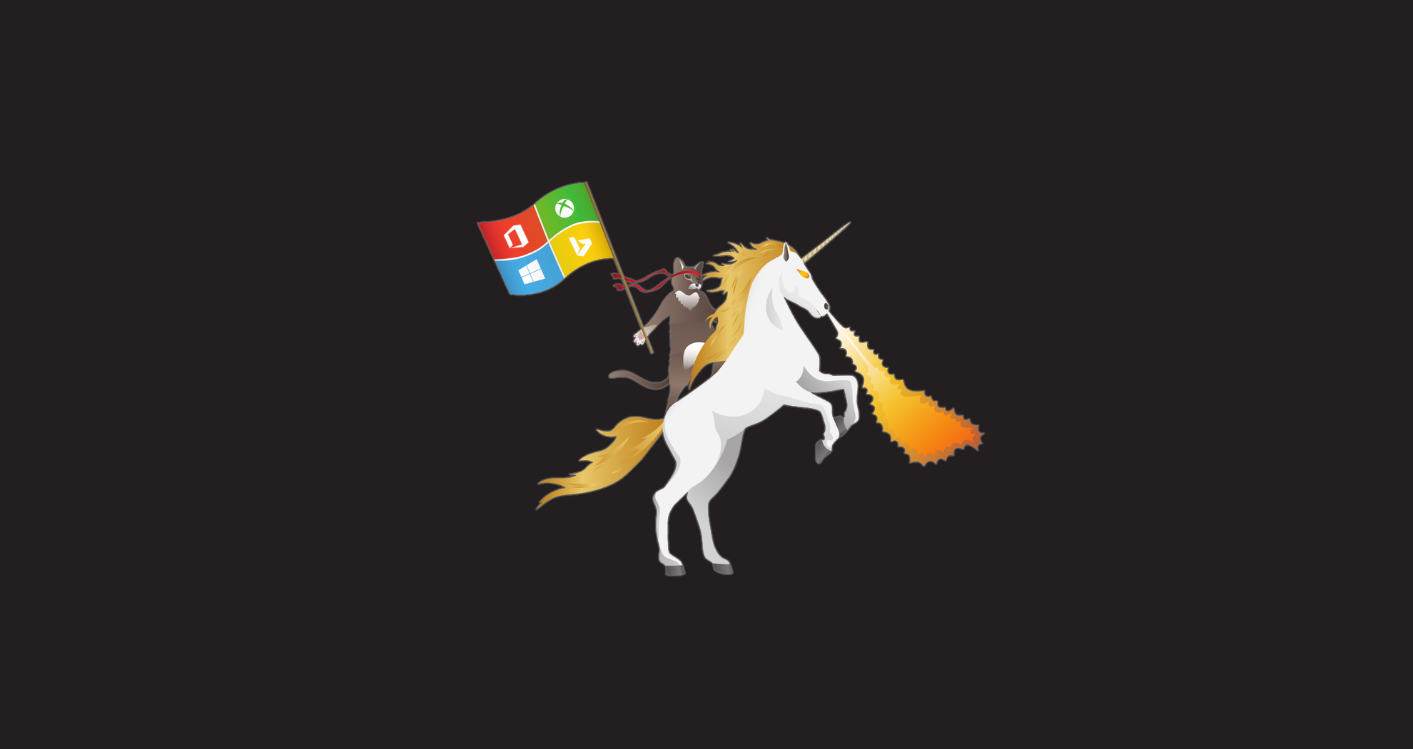 Image Danielwmoore Wp Ms Ninjacat Unicorn Office Xbox Windows