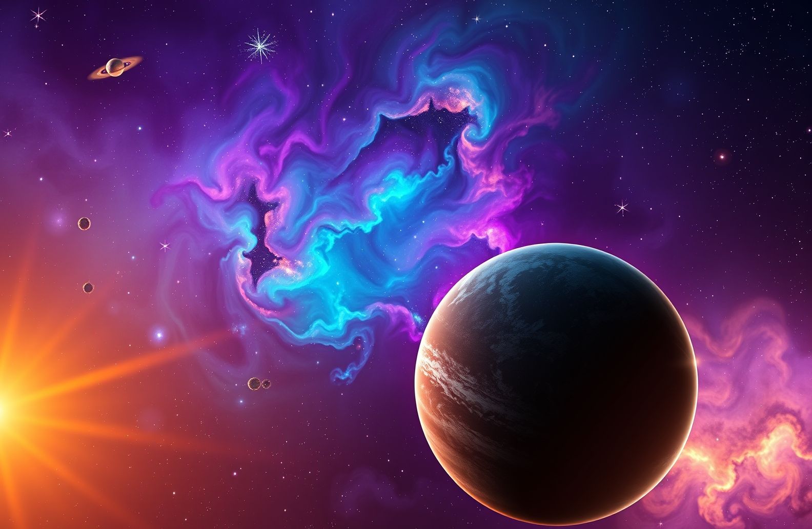 5k Space Wallpaper