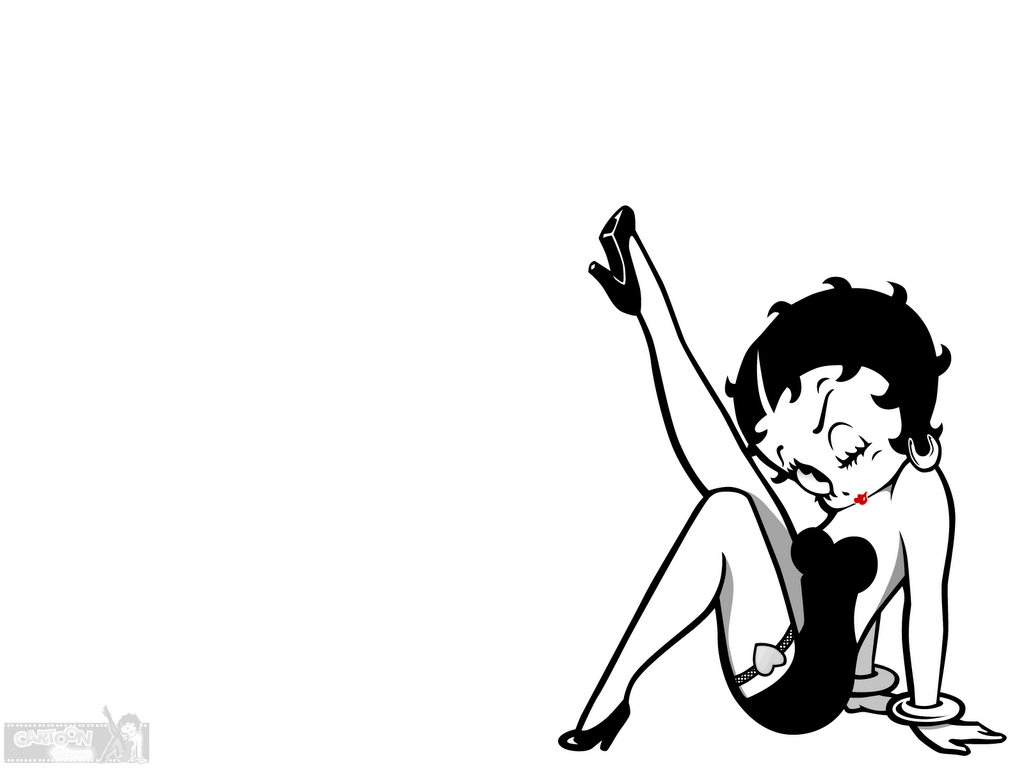 Wallpaper Photo Art Betty Boop