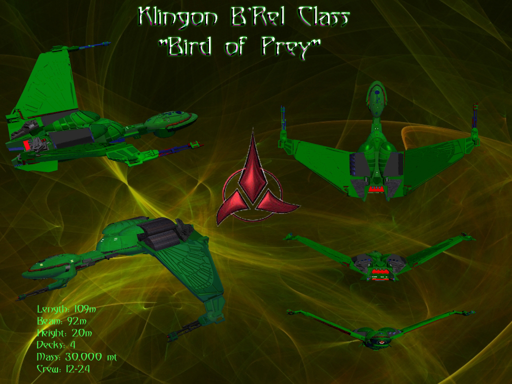 Klingon Bird Of Prey Wallpaper By