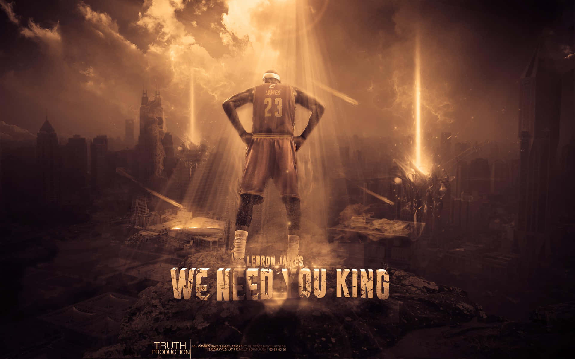 King Lebron James Wallpaper