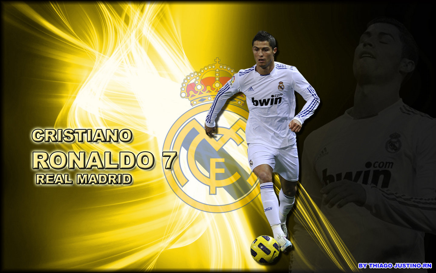 Football Wallpaper Cristiano Ronaldo Real Madrid