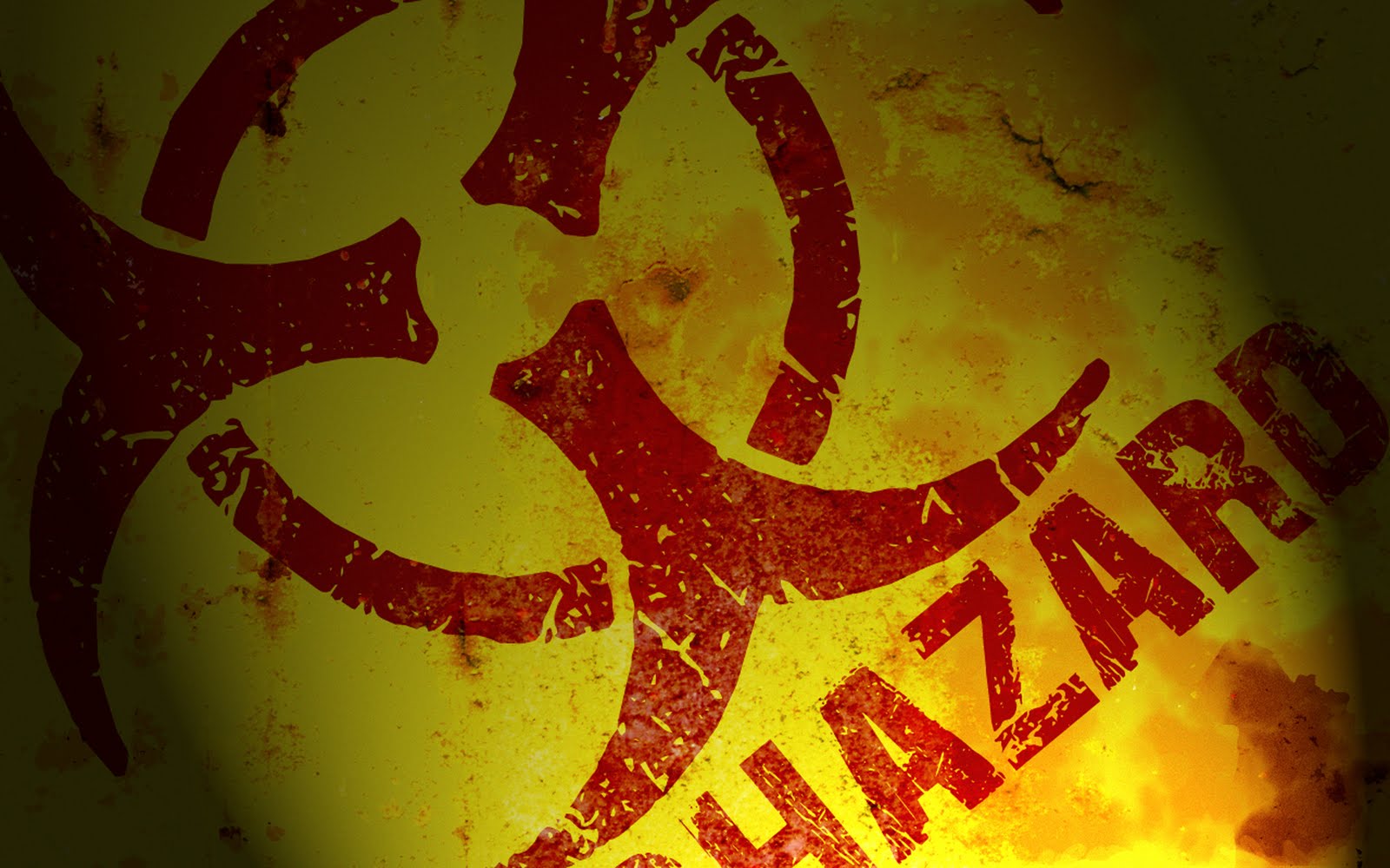 Biohazard Warning Signs Logo HD Wallpaper Desktop