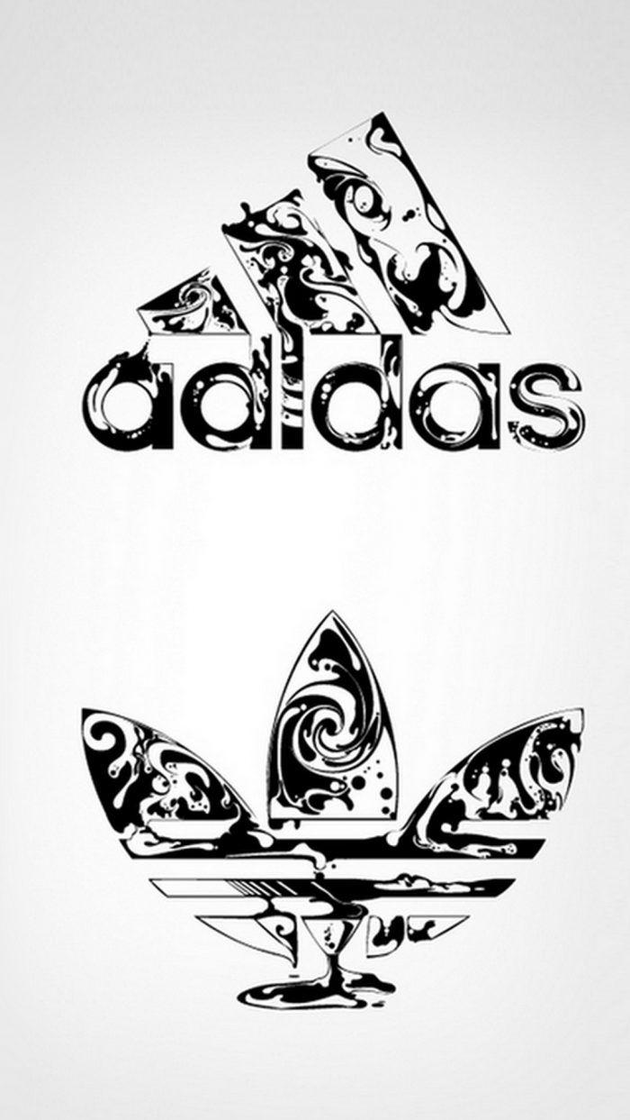 Adidas Logo iPhone X Wallpaper HD Phone