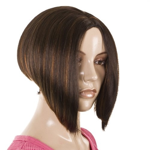 Long In Front Short Back Bob Hairstyle