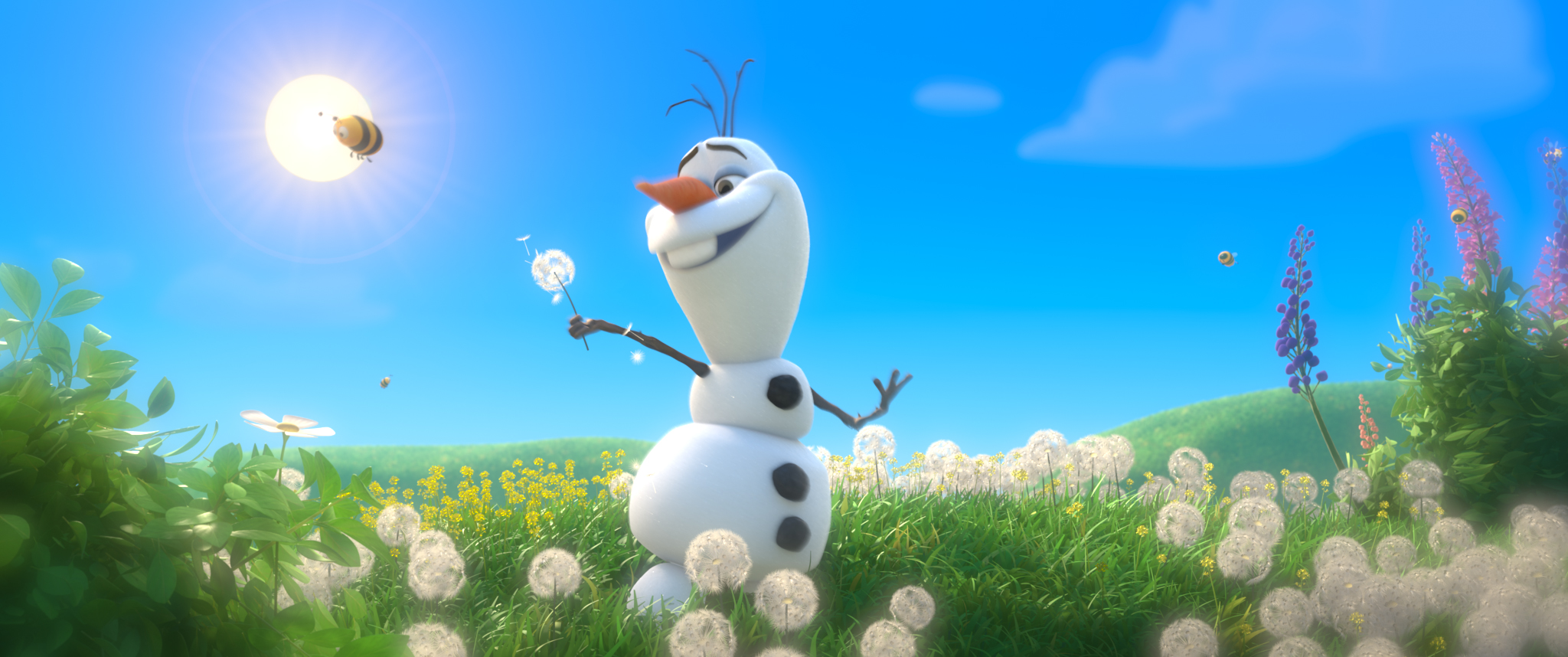 Disney Frozen In Summer Olaf Snowman