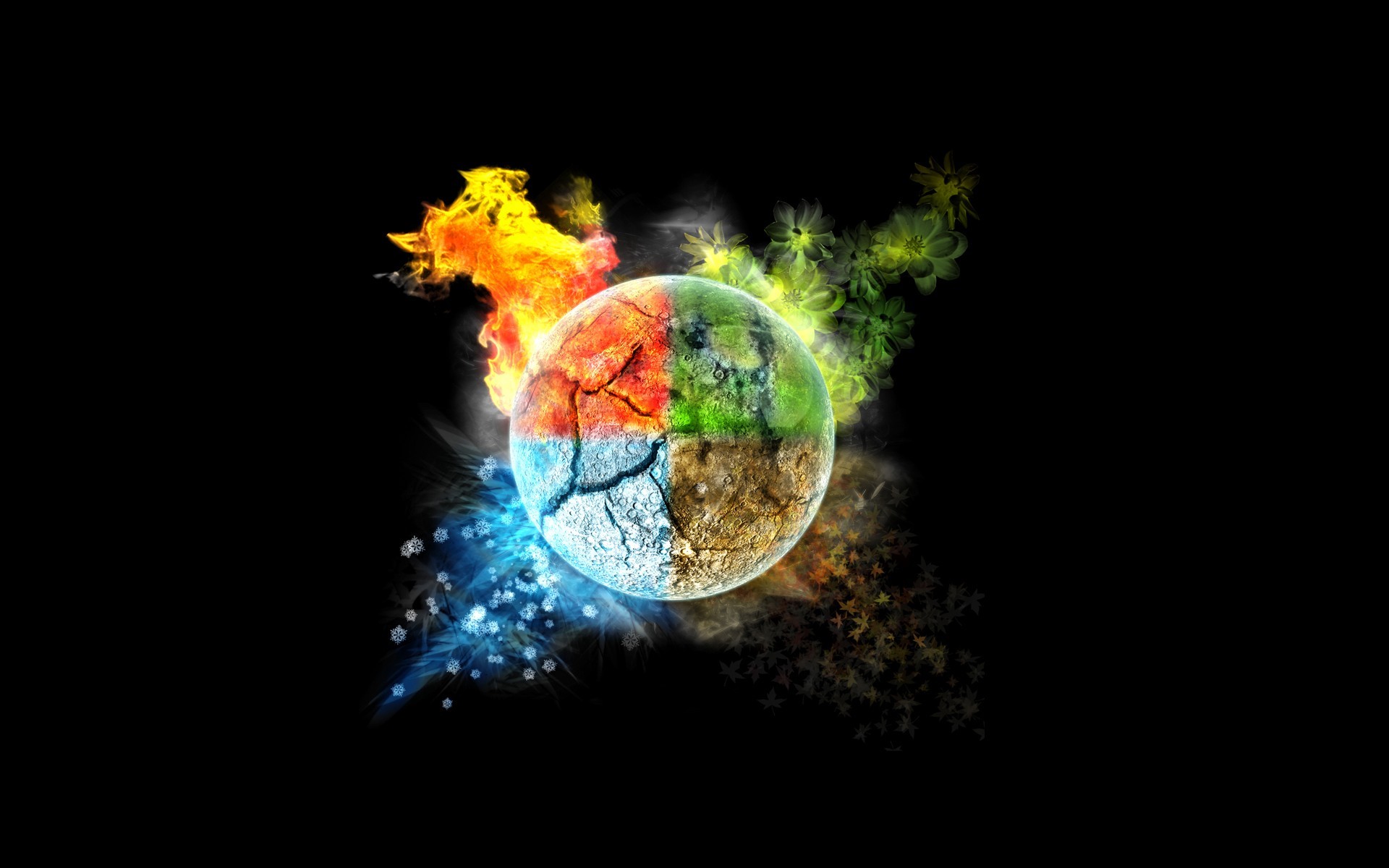 Four Elements Wallpaper