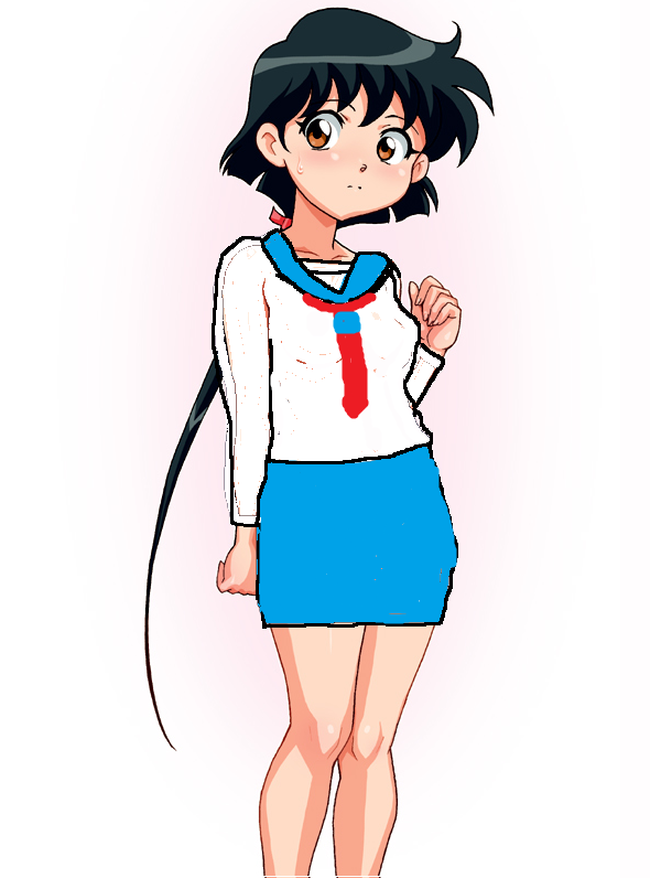 Idaten Jump Makoto In School Uniform By Rangerheros On