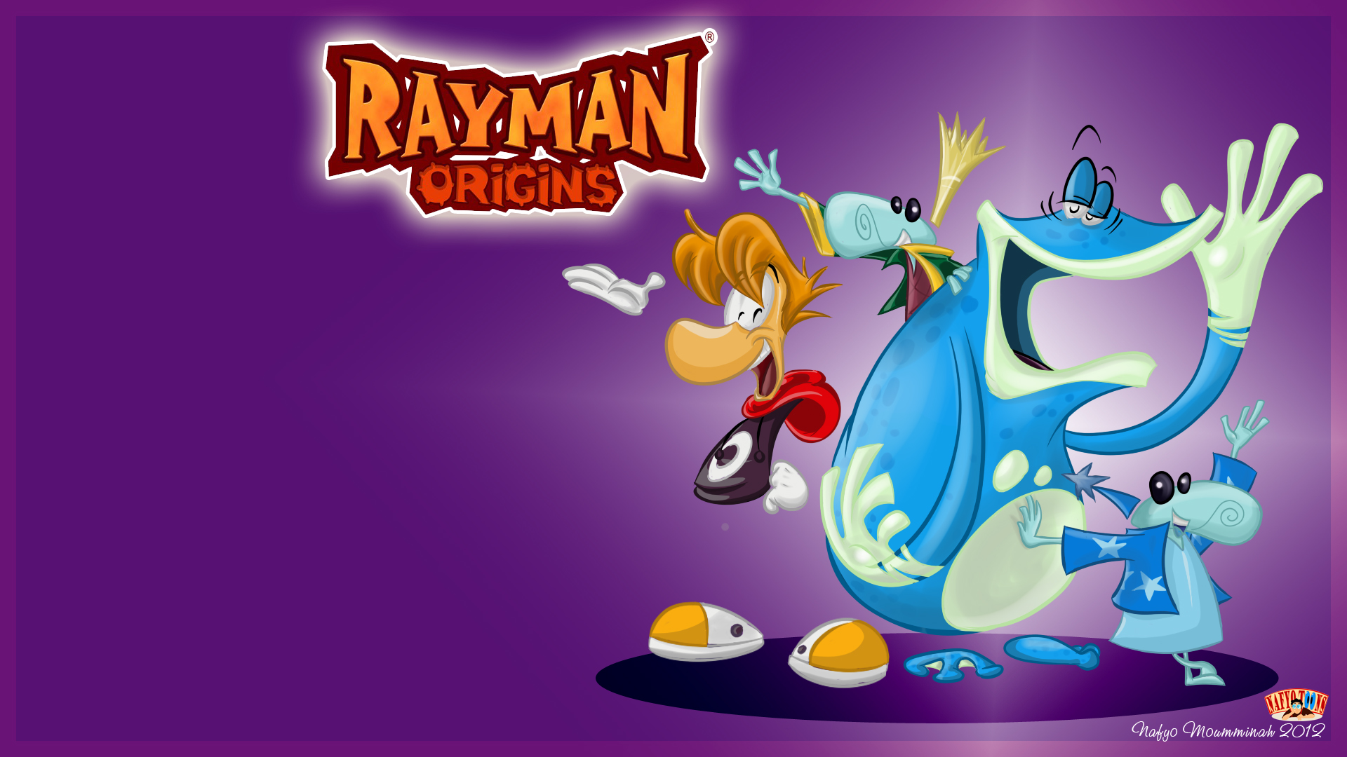 Puterspiel Rayman Origins Wallpaper