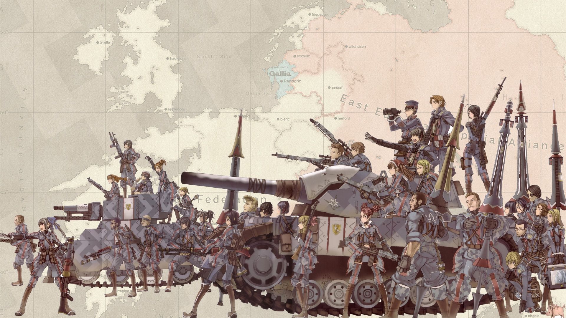 Valkyria Chronicles Wallpaper